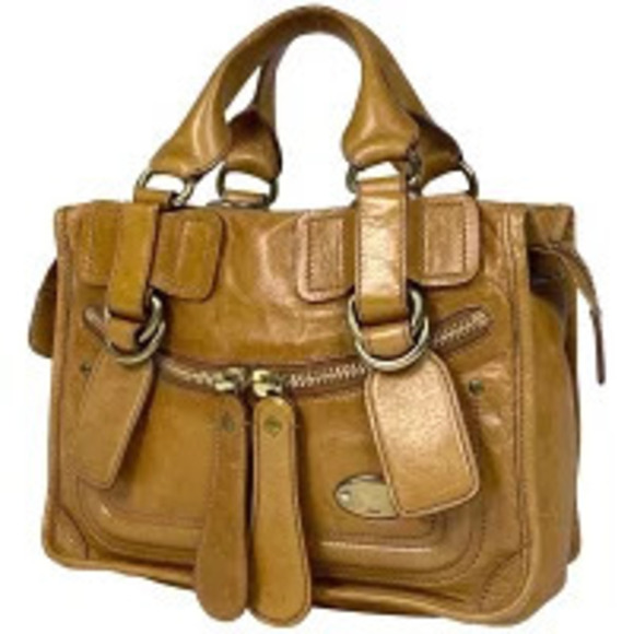 Chloe Handbags - Chloe 2way Shoulder Bag Bay leather brown